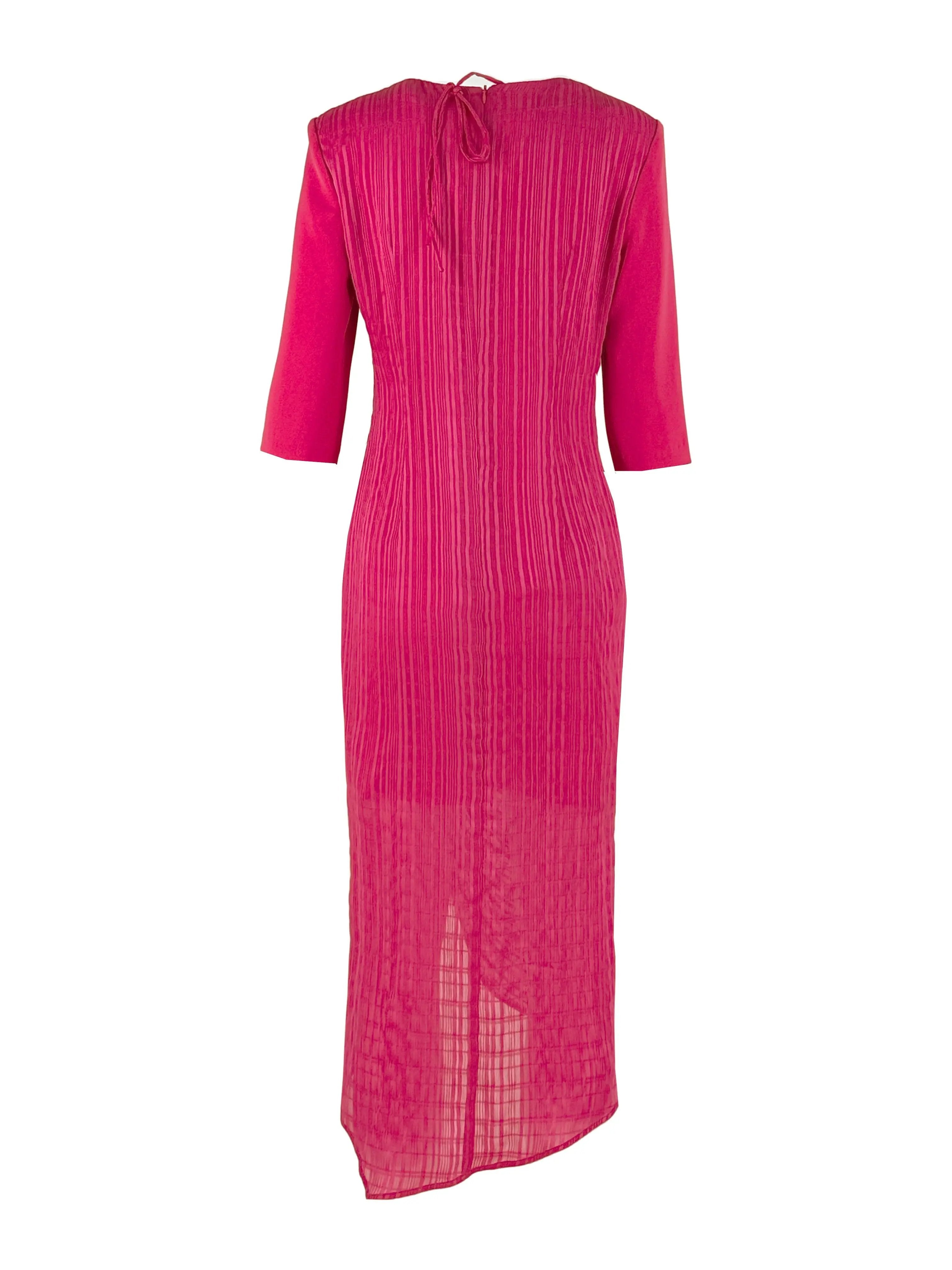 Wrinkle wrapped hip skirt dress for women's summer solid color slim fit short skirt ULA